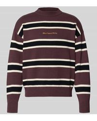 BLKVIS - Strickpullover mit Streifenmuster und Label-Stitching - Lyst
