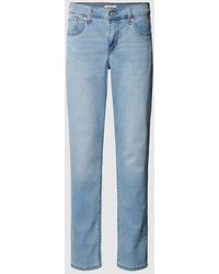 Levi's® 300 - Straight Fit Jeans mit Knopfverschluss Modell 'BOYFRIEND' - Lyst