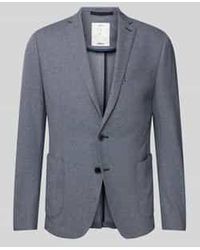 S.oliver - Regular Fit 2-knoops Colbert Met Opgestikte Steekzakken - Lyst