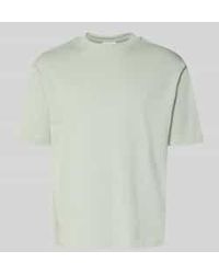 SELECTED - Relaxed Fit T-Shirt Van Puur Katoen Model 'Relexaspen' - Lyst