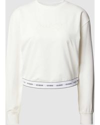 Guess - Sweatshirt mit elastischem Label-Bund Modell 'CARRIE' - Lyst