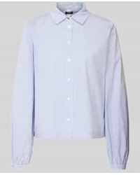 Joop! - Regular Fit Overhemdblouse Met Ballonmouwen - Lyst