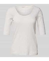 Lanius - T-shirt Met Ronde Hals - Lyst
