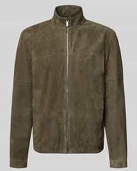 Strellson - Leren Jassen - Lyst