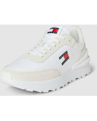 Tommy Hilfiger - Sneaker aus Leder mit Label-Details Modell 'TECH RUNNER' - Lyst
