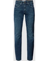 Brax - Slim Fit Jeans Met Contrastnaden - Lyst