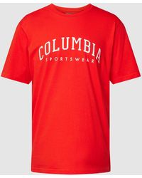 Columbia - T-Shirt mit Label-Print Modell 'ROCKAWAY RIVER' - Lyst