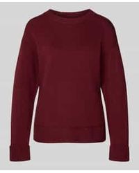 S.oliver - Relaxed Fit Gebreide Pullover Van Katoenmix Met Wol - Lyst
