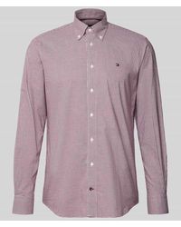 Tommy Hilfiger - Regular Fit Businesshemd aus reiner Baumwolle - Lyst