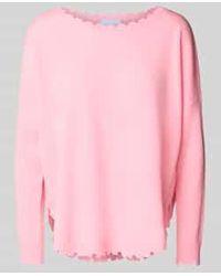 Kujten - Oversized Gebreide Pullover Met Ribboorden - Lyst