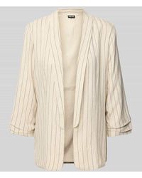 Pieces - Regular Fit Blazer aus Viskose-Leinen-Mix Modell 'PIA BOSELLA' - Lyst