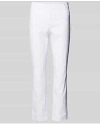 SteHmann - Regular Fit Broek Met Verkort Model - Lyst