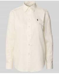 Polo Ralph Lauren - Overhemdblouse Met Knoopsluiting - Lyst
