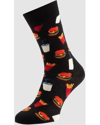 Happy Socks - Socken mit Allover-Muster Modell 'BURGER' - Lyst