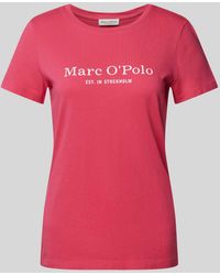 Marc O' Polo - T-Shirt mit Label-Print - Lyst