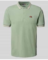 Ellesse - Regular Fit Poloshirt Met Logobadge, Model 'Rooks' - Lyst
