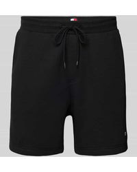 Tommy Hilfiger - Regular Fit Sweatshorts mit Logo-Stitching Modell 'BEACH' - Lyst