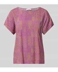 Christian Berg Women - Regular Fit Blouseshirt Met Kapmouwen - Lyst