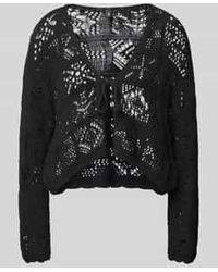ONLY - Kort Gebreid Jack Met Broderie Anglaise - Lyst
