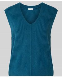 Tom Tailor - Regular Fit Pullunder aus Baumwoll-Mix mit Woll-Anteil - Lyst