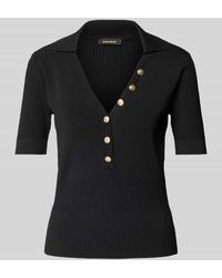 MORE&MORE - Strickshirt Mit Reverskragen - Lyst