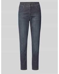 ANGELS - Slim Fit Jeans Met Verkort Model - Lyst