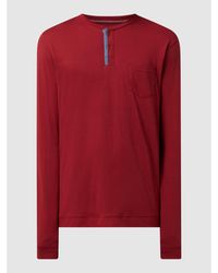 Jockey Pyjama-Oberteil mit Modal-Anteil - Rot