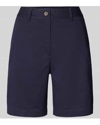 GANT - Regular Fit Shorts mit Gürtelschlaufen - Lyst