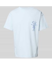 BLKVIS - T-Shirt mit Motiv- und Label-Print Modell 'VASO' - Lyst