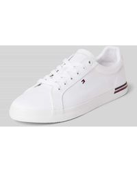 Tommy Hilfiger - Low Top Sneaker mit Logo-Detail - Lyst
