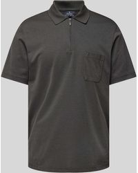 RAGMAN - Regular Fit Poloshirt mit Logo-Stitching - Lyst