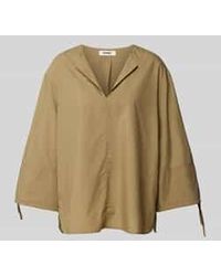 Ecoalf - Relaxed Fit Blouse Met V-hals - Lyst