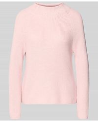 Monari - Strickpullover mit Stehkragen - Lyst