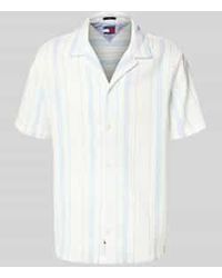 Tommy Hilfiger - Regular Fit Vrijetijdsoverhemd Met All-Over Motief - Lyst