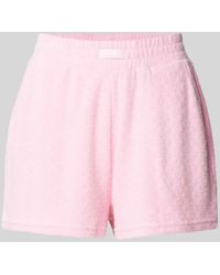 Guess - Regular Fit Shorts mit Strukturmuster Modell 'LOLA' - Lyst