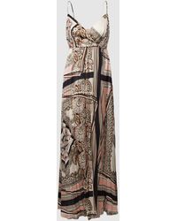 Liu Jo - Midi-jurk Met All-over Motief - Lyst