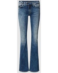 Silver Jeans Co. - Bootcut Jeans im Used-Look Modell 'TUESDAY' - Lyst