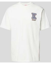 KENZO - T-Shirt aus reiner Baumwolle - Lyst
