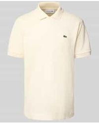 Lacoste - Regular Fit Poloshirt Van Puur Katoen - Lyst
