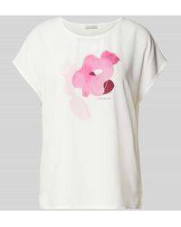 Tom Tailor - T-Shirt mit Allover-Muster - Lyst