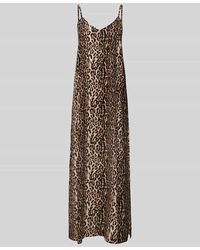 Vila - Maxikleid mit Animal-Print Modell 'LAYA' - Lyst