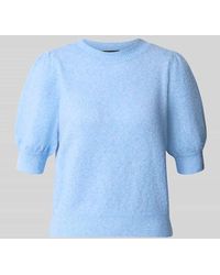 Vero Moda - Regular Fit Pullover mit Puffärmeln - Lyst