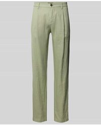 Marc O' Polo - Tapered Leinenhose mit Bundfalte Modell 'OSBY JOGGER' - Lyst