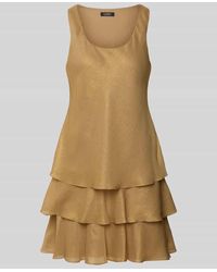 Ralph Lauren - Knielanges Kleid im Stufen-Look Modell 'HALIANNA' - Lyst
