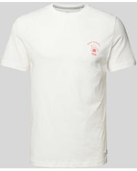 S.oliver - T-Shirt mit Motiv-Print - Lyst