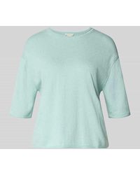 Tom Tailor - Oversized Pullover aus Baumwoll-Kaschmir-Mix - Lyst