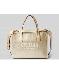 Guess - Tote Bag mit Label-Stitching Modell 'SILVANA' - Lyst