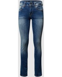 Blue Monkey - Slim Fit Jeans Met Stretch - Lyst
