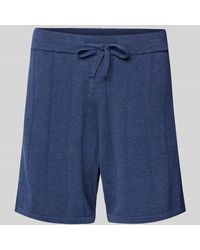 COLOURS & SONS - Regular Fit Shorts Mit Lochmuster - Lyst