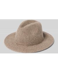 LOEVENICH - Hut aus Woll-Mix mit Label-Detail Modell 'Fedora' - Lyst